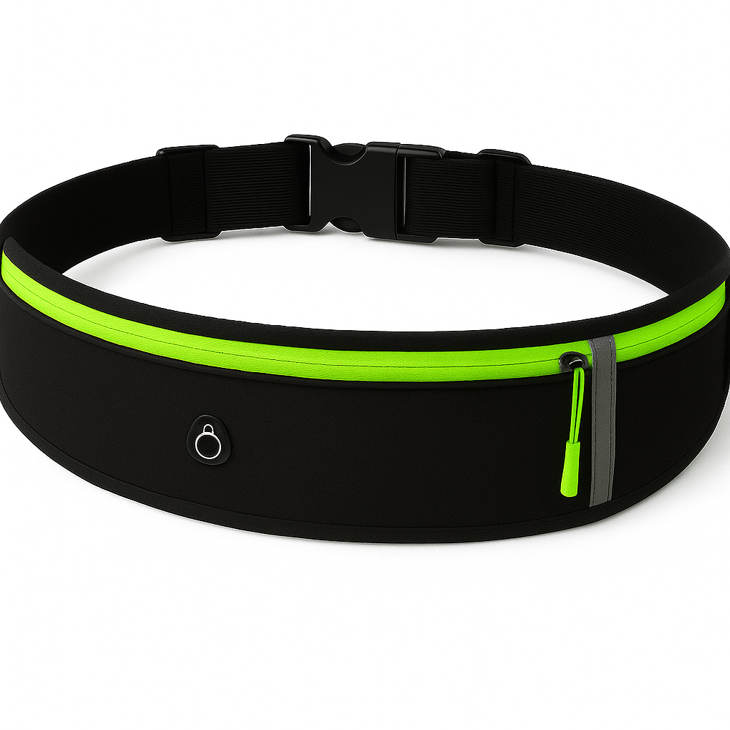 Slim Zip Running Belt