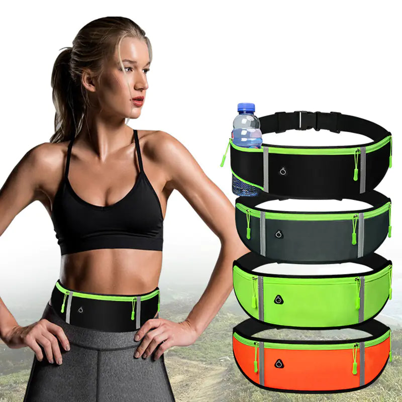 Slim Zip Running Belt